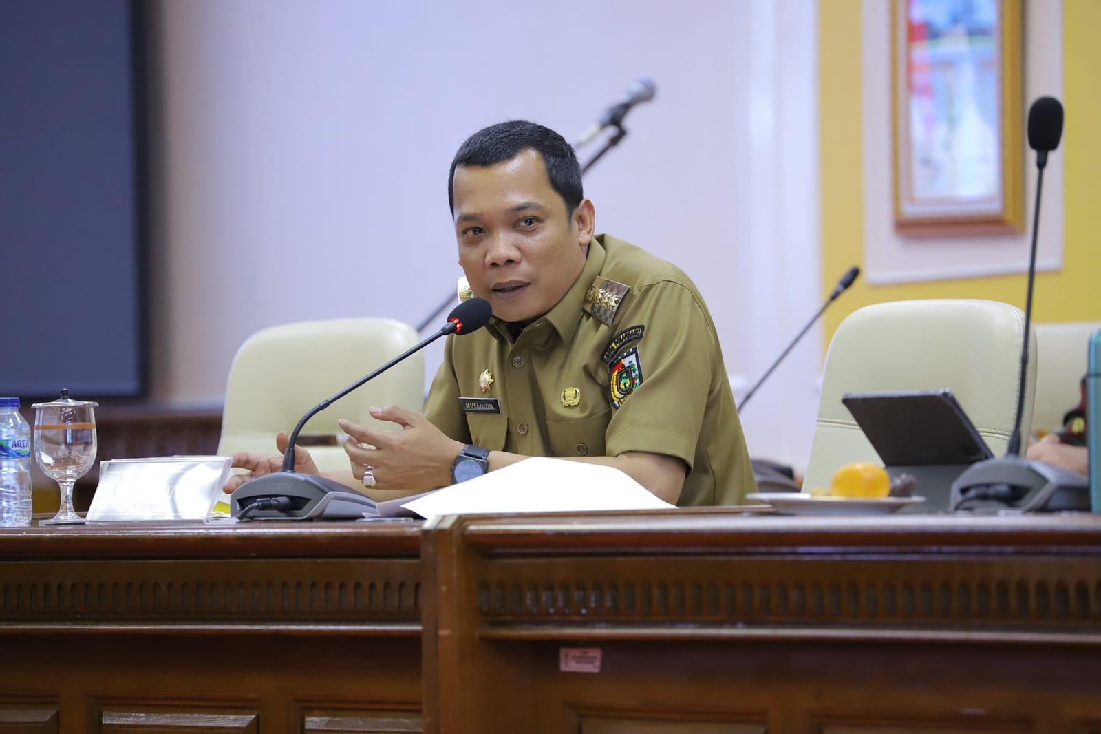 Pj Wali Kota Minta DLHK Kolaborasi dengan Kecamatan terkait Angkutan Sampah