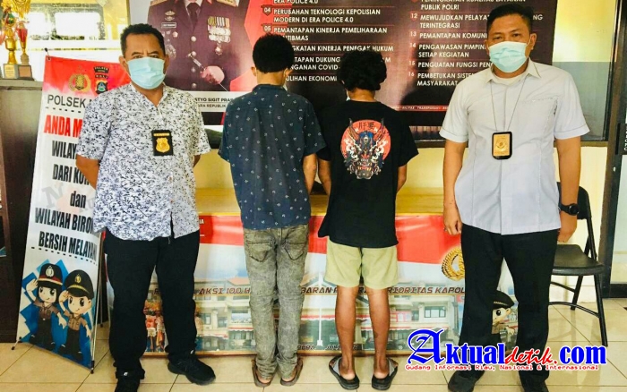 Polisi Ringkus Dua Pemuda Asal Badung Mencuri di Vamous Vape, Pernah Beraksi 7 TKP di Munggu