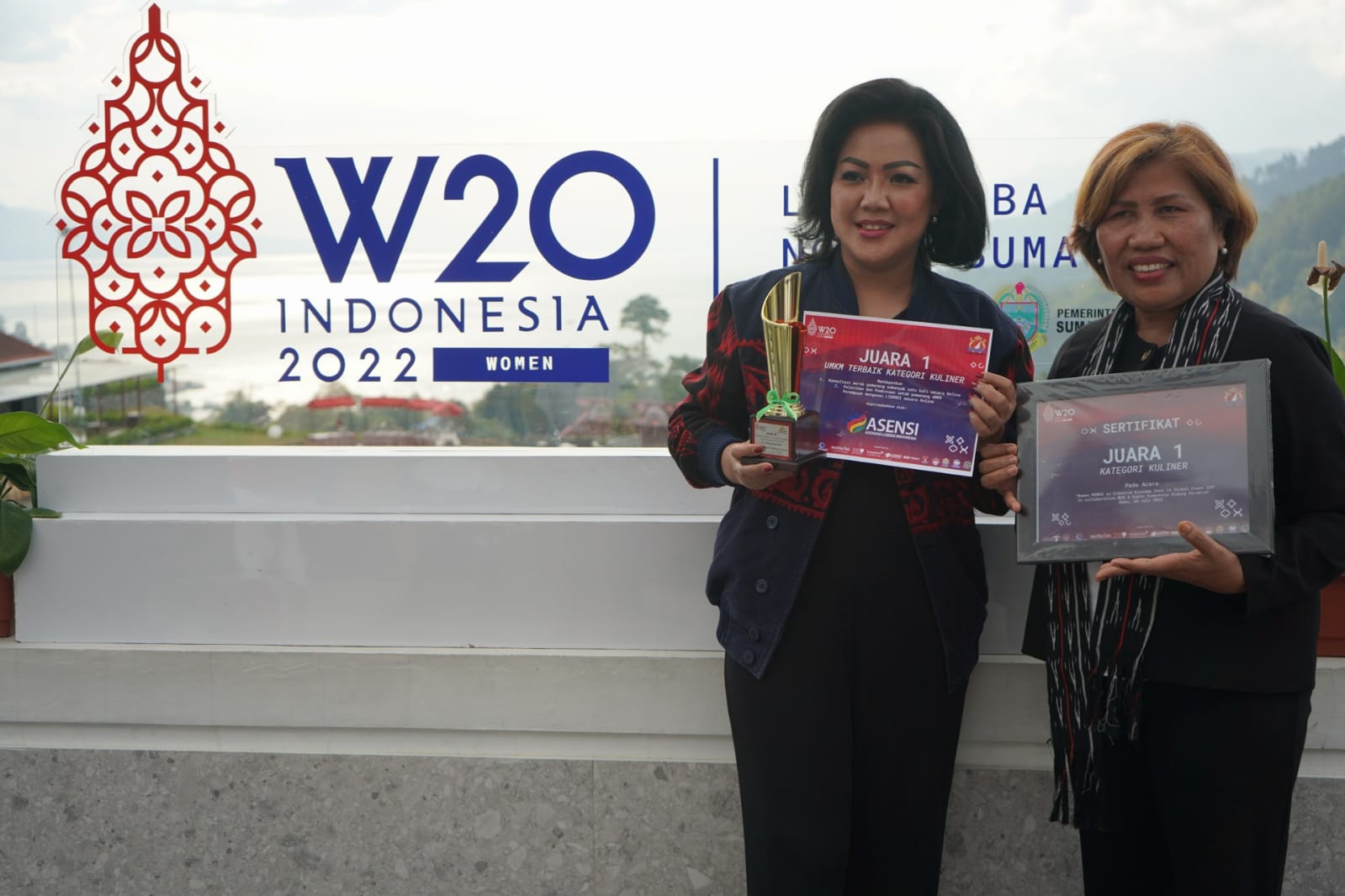 Ketua Dekranasda Taput Apresiasi Wine Coffee Gogo Raih Juara I Ajang W20 Indonesia 2022.