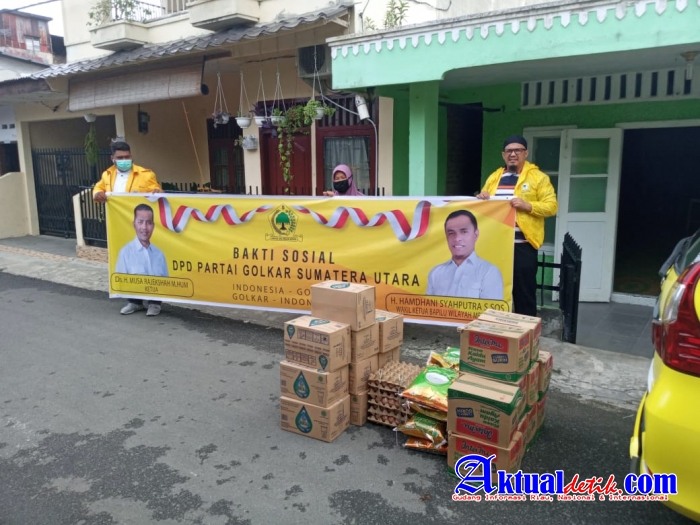 Road Show Kemanusiaan DPD I Golkar Sumut, Ijeck Pastikan Semua Korban Mendapat Bantuan