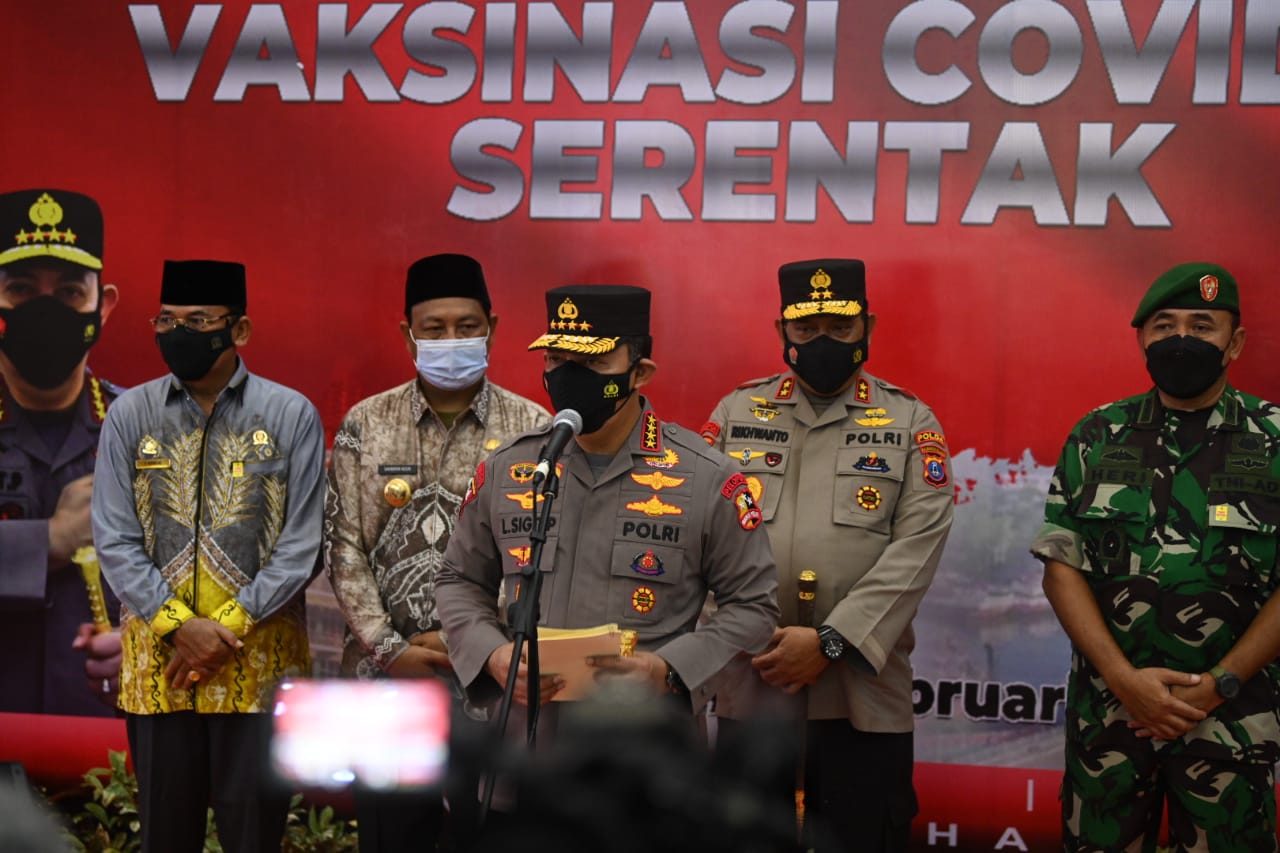 Hadapi Lonjakan Covid-19 Kapolri Harus Dilakukan Dengan Upaya Maksimal