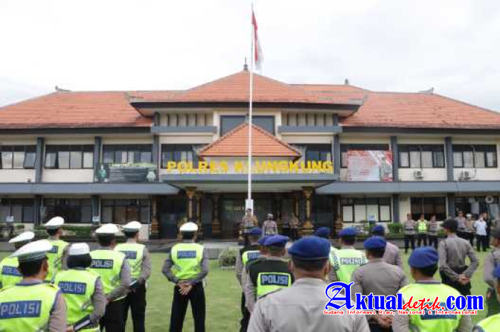 Apel Pagi, Wakapolres Klungkung Tekankan Anggota Untuk Laksanakan Pengamanan Secara Tulus dan Ikhlas