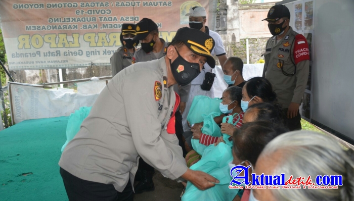 Penyaluran Bantuan Paket Sembako Kepada Masyarakat Terdampak Covid 19 Terus Dilakukan