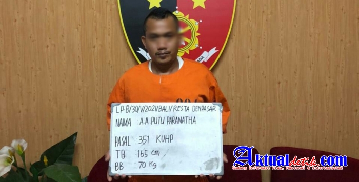 Kapolsek Kuta Ungkap Kasus Penganiayaan Tukang Parkir