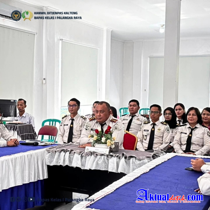 Tingkatkan Pemahaman Hukum, Bapas Palangka Raya Ikuti Webinar Korpri Menyapa ASN