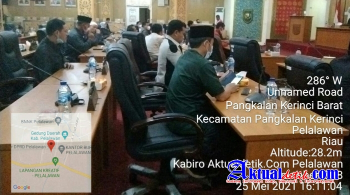 Jawaban Kepala Daerah atas Pandangan Umum Fraksi Terhadap Dua (2) Ranperda Tahun 2021
