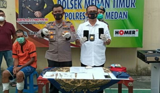 Pelaku Pencurian Perhiasan Emas Ratusan Juta, Kena 2 Pelor