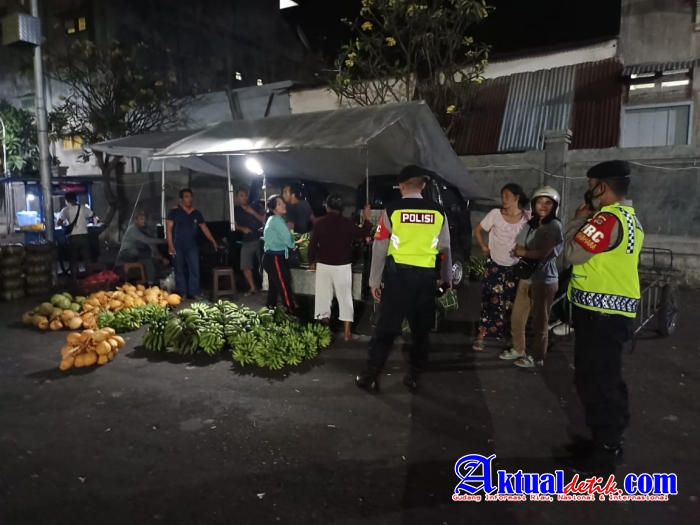 Team Pakemitmas Sat Samapta Polres Klungkung Beri Atensi Khusus Patroli Malam Minggu