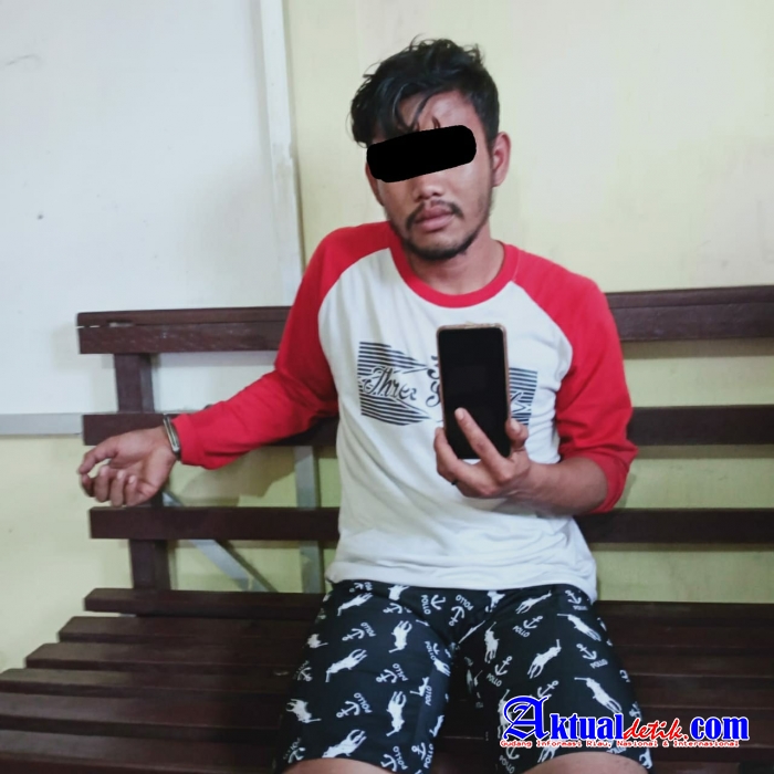 Niat Melarikan Handphone, Seorang Pemuda Langsung Diringkus