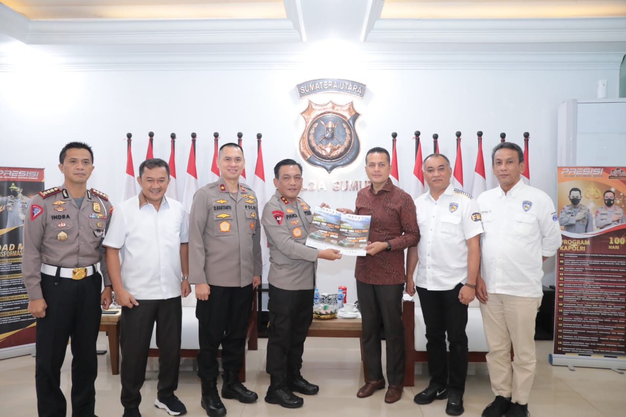 Danau Toba Rally 2022, Kapolda Sumut Kita Dukung Bersama Untuk Kemajuan Sumut