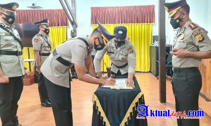 Kapolres Bener Meriah, Pimpin Serah Terima Jabatan Wakapolres, Kasat Reskrim dan Kasat Binmas