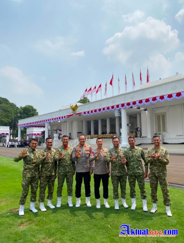 Menorehkan Prestasi Buat Kombes.Pol Reza Chairul Akbar Sidiq Terpilih Komandan Upacara HUT Ke 81