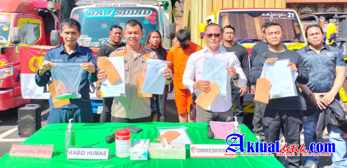 Polda Bali Sukses Ungkap Kasus Curat Dengan Barang Bukti Capai 10 Miliyar