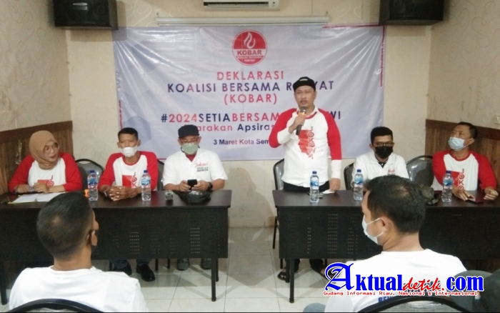 KOBAR Jawa Tengah Dukung Jokowi Tiga Periode Di Pilpres 2024