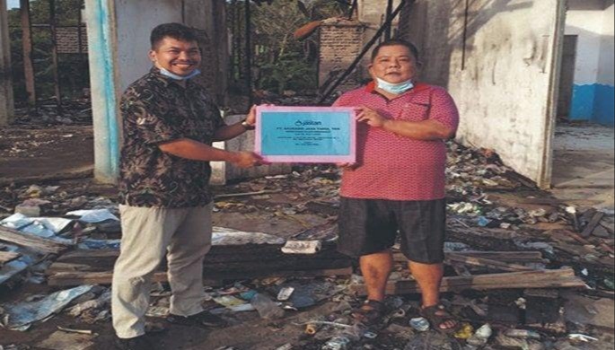 3 Nasabah Klaim Kebakaran, Asuransi Jastan Bayar Rp.744 Juta