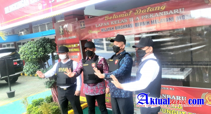 Kanwil Kemenkumham: BNN Riau Tinjau Langsung Operasi Blok Pengendali Narkoba di Lapas
