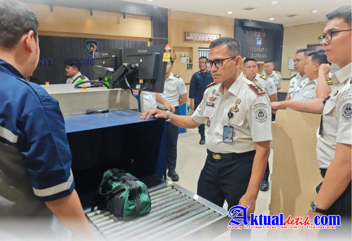 Optimalisasi Keamanan, Rutan Kelas I Labuhan Deli Aktifkan Kembali Mesin X Ray