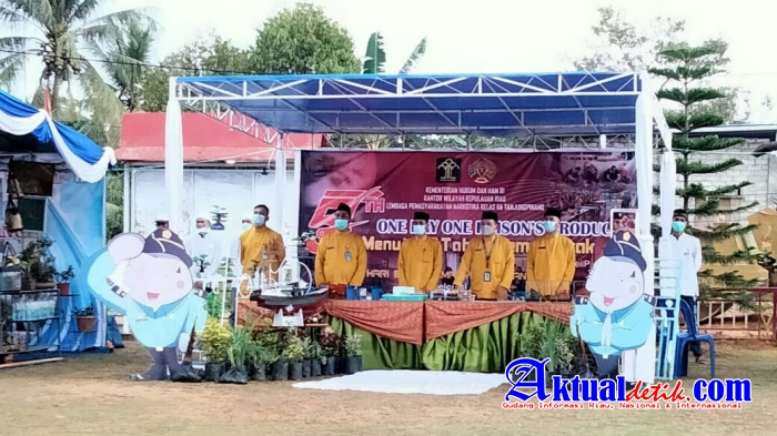 One Day One Prisons Product Se- Kanwil Kemenkumham Kepri Rangka HUT Pemasyarakatan ke-57