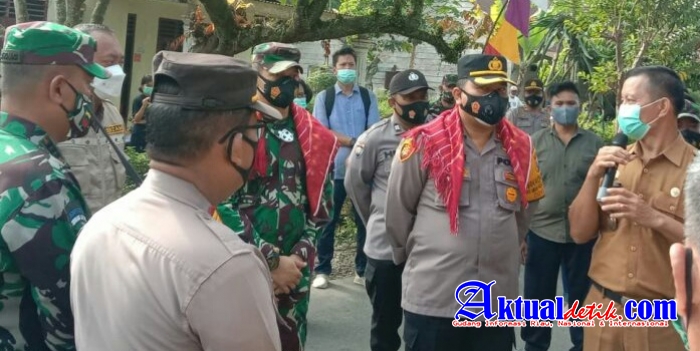 Wakapolresta Deli Serdang Kunjungi Kampung Tangguh Di Namo Rambe