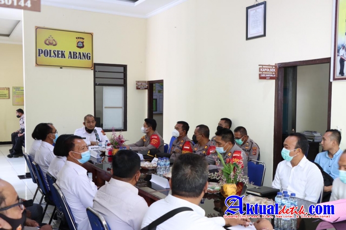 Kapolres Karangasem Sambut Kunjungan Tim Audit Kinerja Itwasda Polda Bali