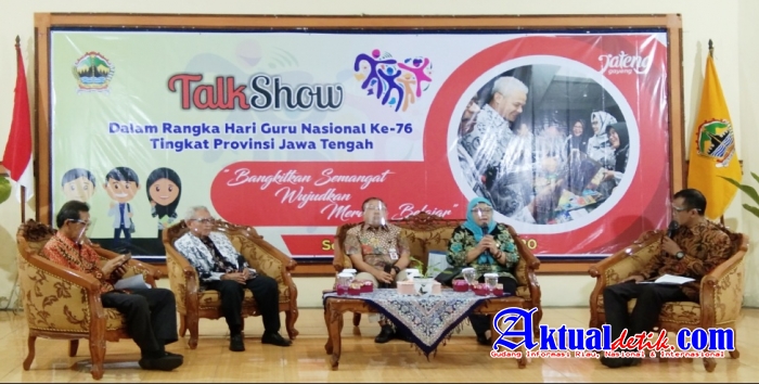 Plt Kadisdikbud Jateng : Guru Tetap Semangat Mengajar Peserta Didik di Masa Pandemi
