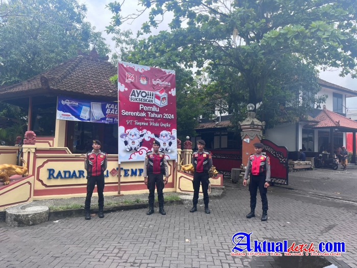 Polda Bali Amankan Gudang Logistik Pemilu