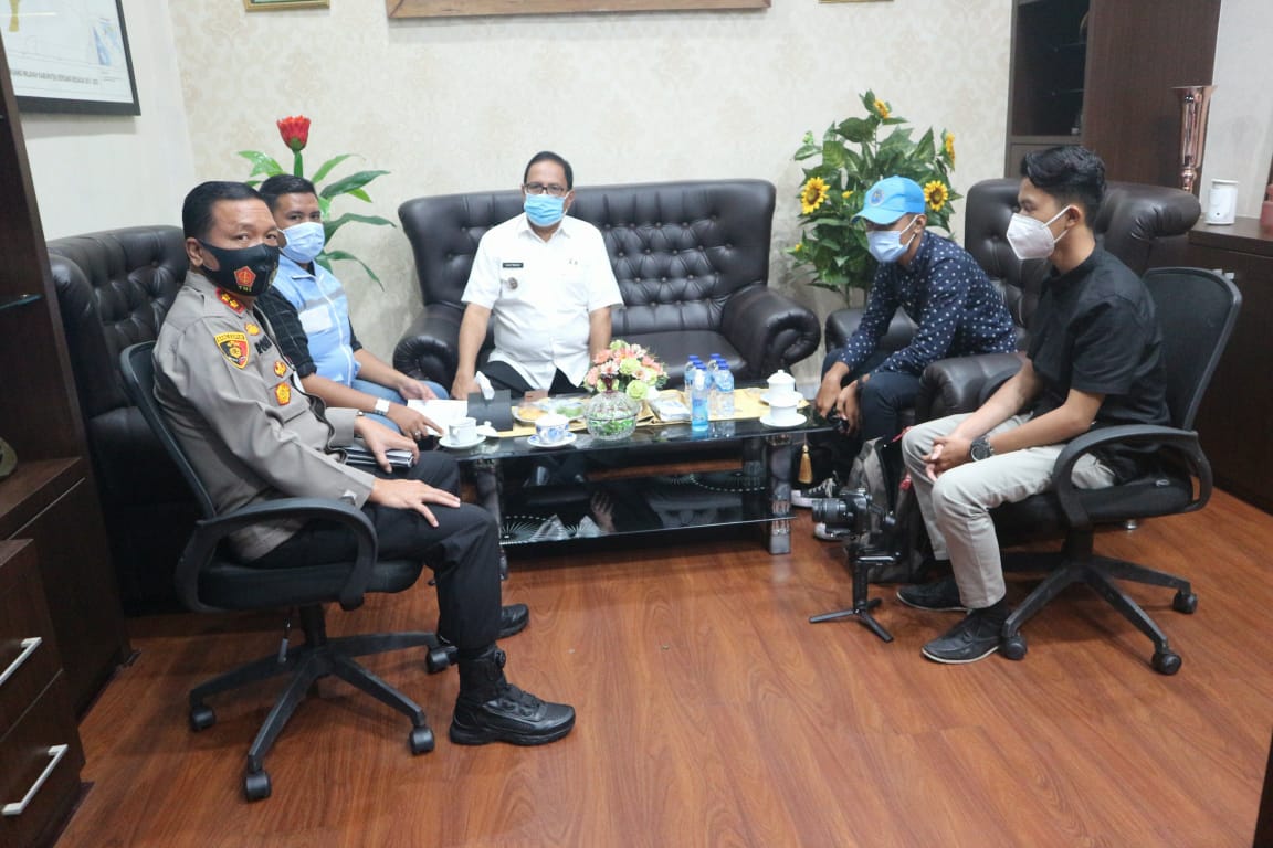 Kapolres Terima Kunjungan Kepala BNNK Serdang Bedagai