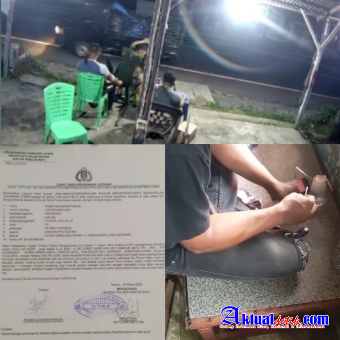 Polsek Pancur Batu tidak berani menangkap Pelaku Penembakan di Pancur Batu