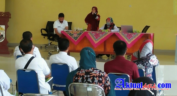 BPKAD Kabupaten Pelalawan Adakan Pembekalan Bagi Petugas Pajak Desa Di Kecamatan Ukui