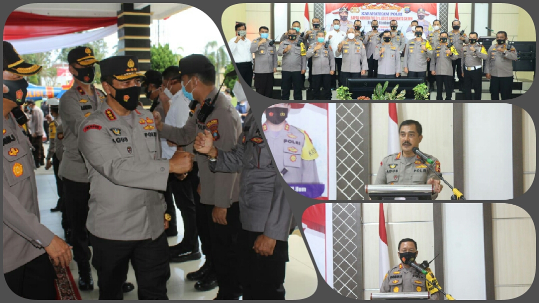Kunker ke Polres Serdang Bedagai, Kabaharkam Polri Supervisi Operasi Mantap Praja 2020