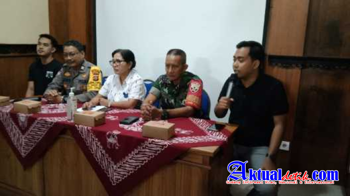 Bhabinkamtibmas Polsek Denpasar Timur (Dentim) Menghadiri Rapat Kordinasi Terkait Pengamanan Ogoh Og