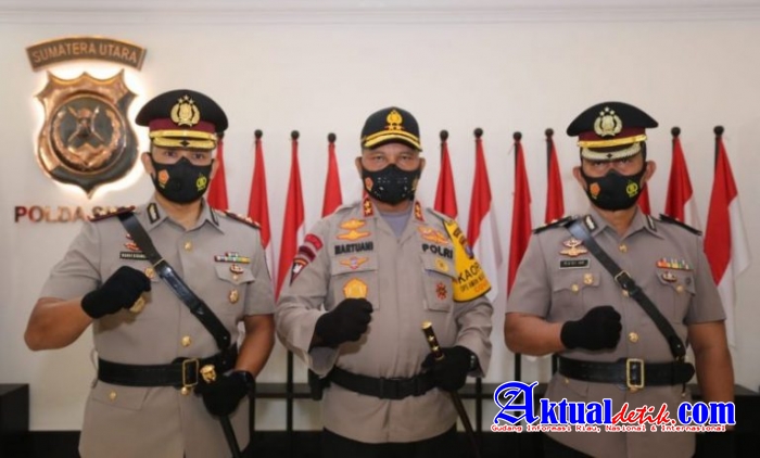 Serah Terima Jabatan Kapolres Humbang Hasundutan