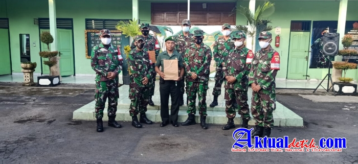Inilah Pesan Dandim Tabanan saat Lepas Personil Masa Persiapan Pensiun