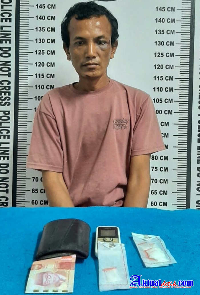 Tim Opsnal Satnob Polresta Siantar Ciduk Warga Aek Nauli