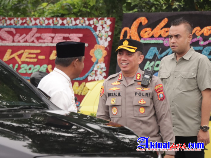 Kapolres Binjai Pastikan Pembukaan MTQ Ke 57 Kota Binjai Berjalan Kondusif