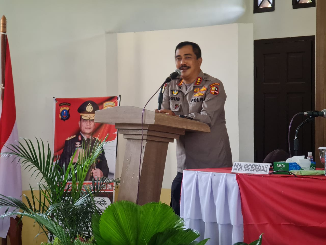 Kabaharkam Polri Supervisi ke Polres Simalungun, Kampung kedua