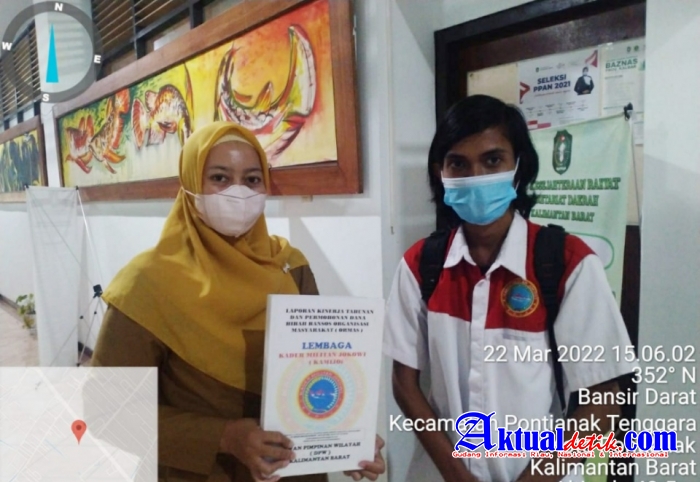 Taat Undang Undang Organisasi Kamijo DPW Kalbar Serahkan Laporan Kinerja 