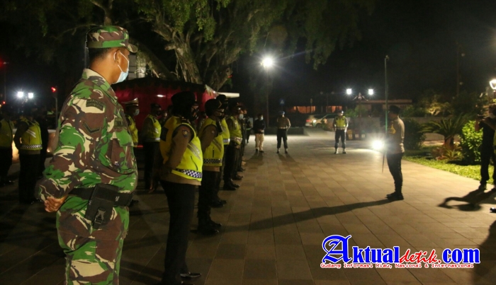 Kapolres Gianyar Pimpin Apel Patroli Skala Besar, Antisipasi Perkembangan Situasi Kamtibmas