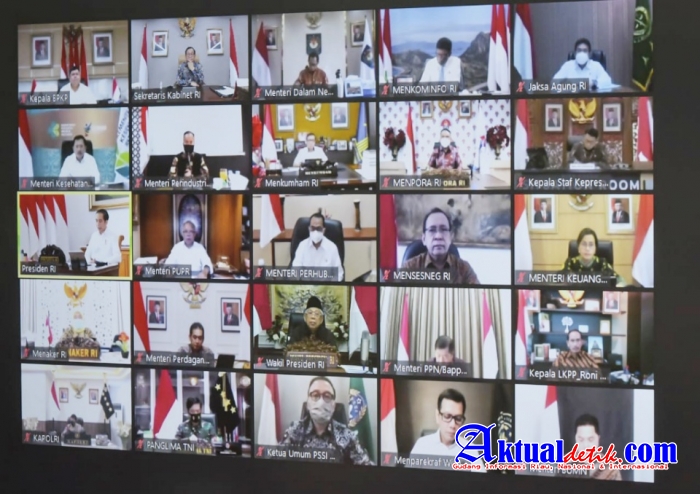 Presiden Joko Widodo Pimpin Ratas Bahas Persiapan Penyelenggaraan Piala Dunia U-20