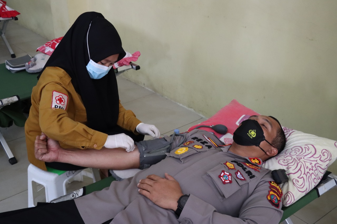 Kapolres Madina "Setetes Darah Kita Merupakan Kehidupan Bagi Mereka Yang Membutuhkan"