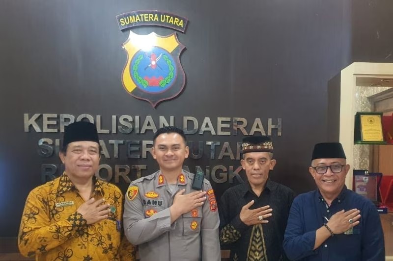 Kapolres Langkat terima kunjungan MUI Sumut