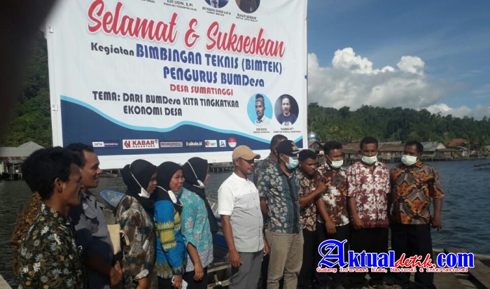 BUMDes Bina Usaha Jaya Optimis Pengolahan Di Sektor Perikanan, dan Toko Desa