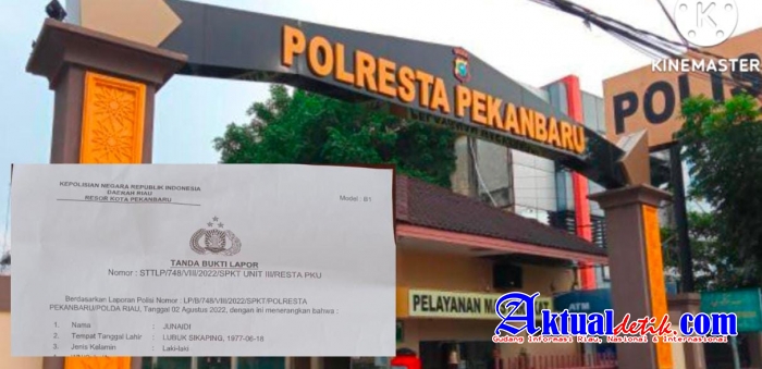 Hampir 10 Hari Laporan Penganiayaan Dan Penculikan di Polresta Pekanbaru Tidak Ada Kabar