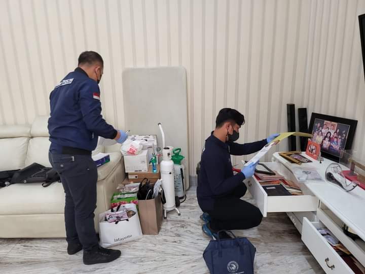 6 jam Polda Sumut Geledah Rumah Bos Judi Apin BK