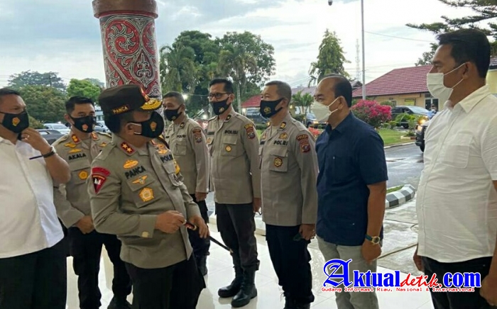 Kapolda Sumut Kunjungan Kerja Ke Mapolres Toba