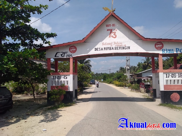 LSM Dan Media Soroti Realisasi Anggaran Covid Di Desa Rimba Beringin