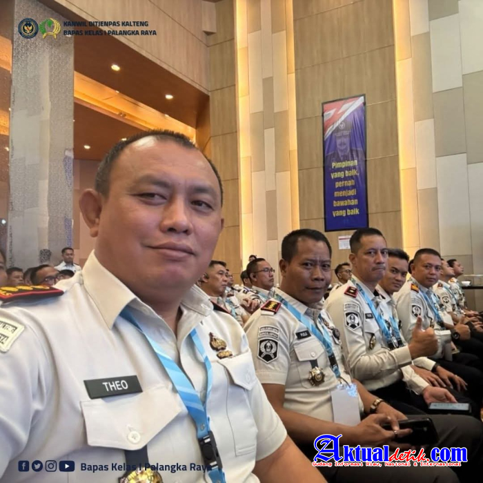 Kabapas Palangka Raya ikuti Kegiatan Rapat Koordinasi Kementerian imigrasi dan pemasyarakatan 2026