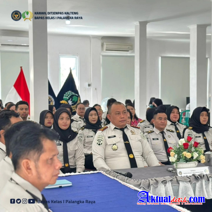Bapas Palangka Raya Ikuti Pengarahan Dirjenpas Terkait Penguatan Pengamanan Dan Pengawasan