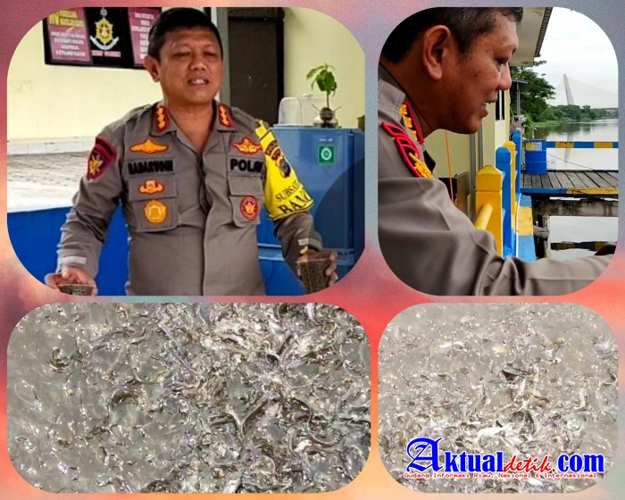 Direktur Polair Polda Riau Perduli Ikan, Dan Jaga Kelestarian Sungai Siak