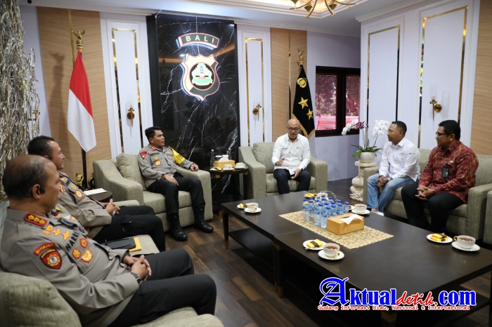 Kapolda Bali Menerima Audensi Jajaran Direksi ITDC